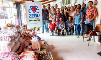 Zebu do Bem entrega cinco toneladas de alimentos arrecadados pelo Romma Rodeo Festival