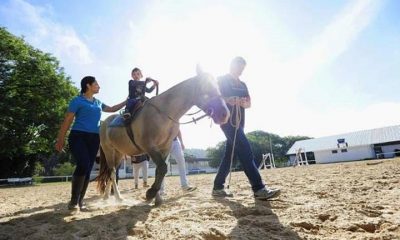 Fundaesp inaugura espaço de Equoterapia Caminhar ao Passo