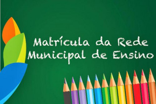 Período de matrículas da Rede Municipal para novatos inicia hoje